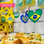 Arquivo De Corte Toppers Coração Brasil