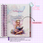 Arquivo Digital Caderno A5 Miolo Diario Infantil Fairy