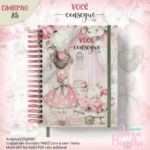 Arquivo Digital Caderno A5 Pautado Você Consegue