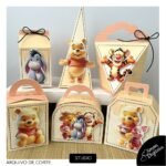 Arquivo de Corte Kit Festa Ursinho Pooh