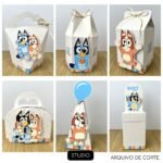 Arquivo de Corte Kit Festa BLUEY DOGS MENINA - LIZ