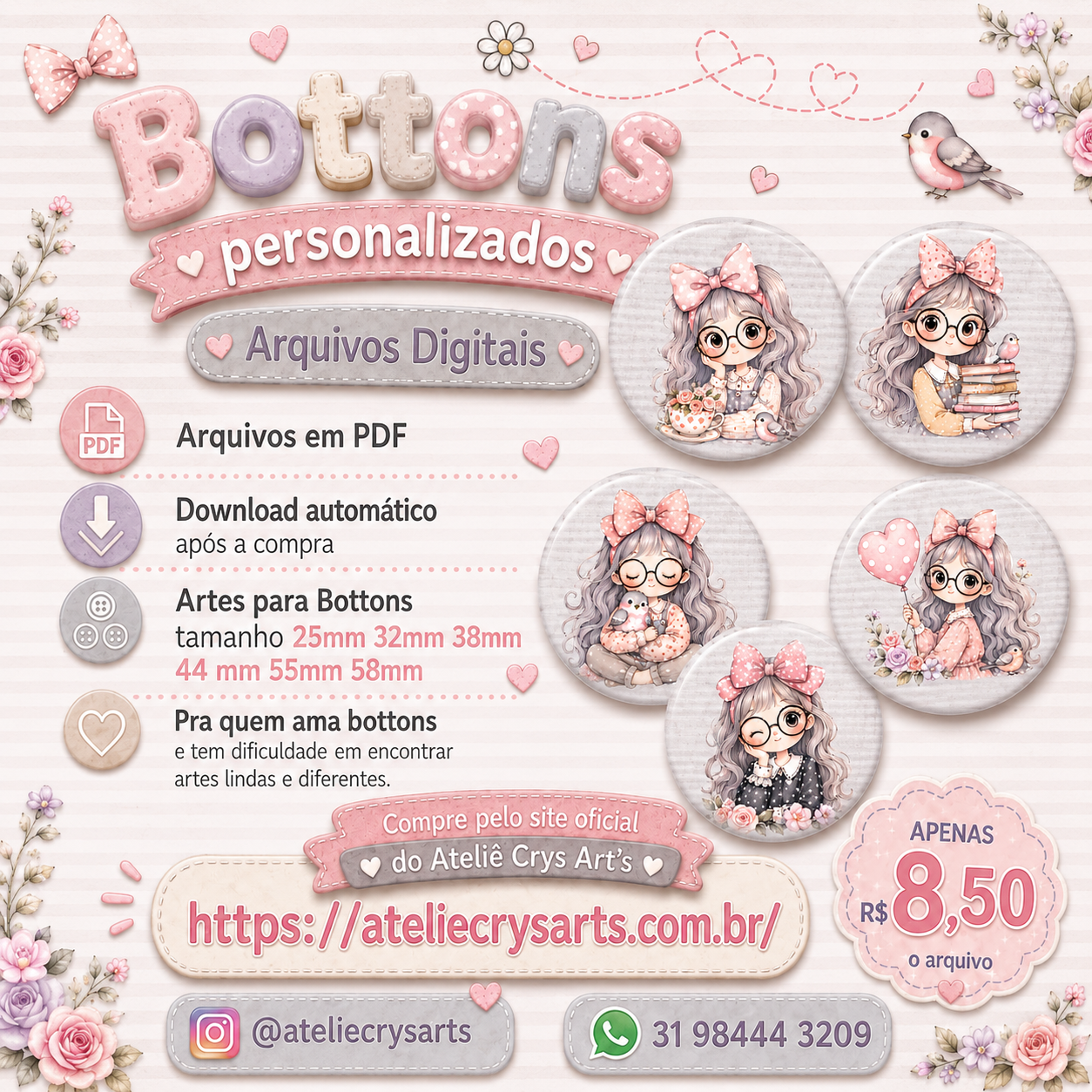 34 - Coleção Bottons Coleção Bottons - Arquivo Digital - Imagem 1