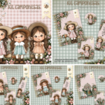 Arquivo Digital Kit Meninas Camponesas