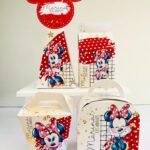 Arquivo de Corte Kit Festa Minnie Vermelha