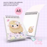 Arquivo Digital Bloquinho A6 Ovelhinha