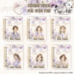 Arquivo Digital Combo Floral Lilás