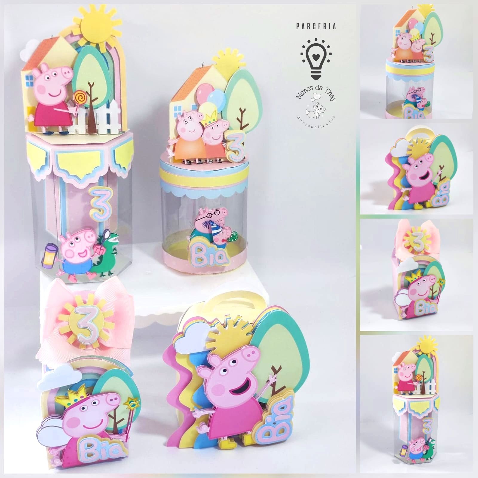 396 - Peppa Pig Arquivo De Corte Kit Festa Peppa Pig - Imagem 1