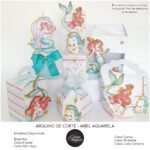 Arquivo de Corte Kit Festa Ariel Aquarela