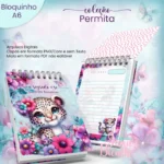 Arquivo Digital Bloquinho A6 - Coleção Permita Estúdio
