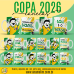 Canecas Copa 2026 - Arquivo Digital