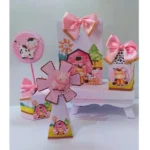 Arquivo de Corte Kit Festa Fazendinha Rosa 2