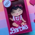 Topo de Bolo - Barbie - Arquivo Digital