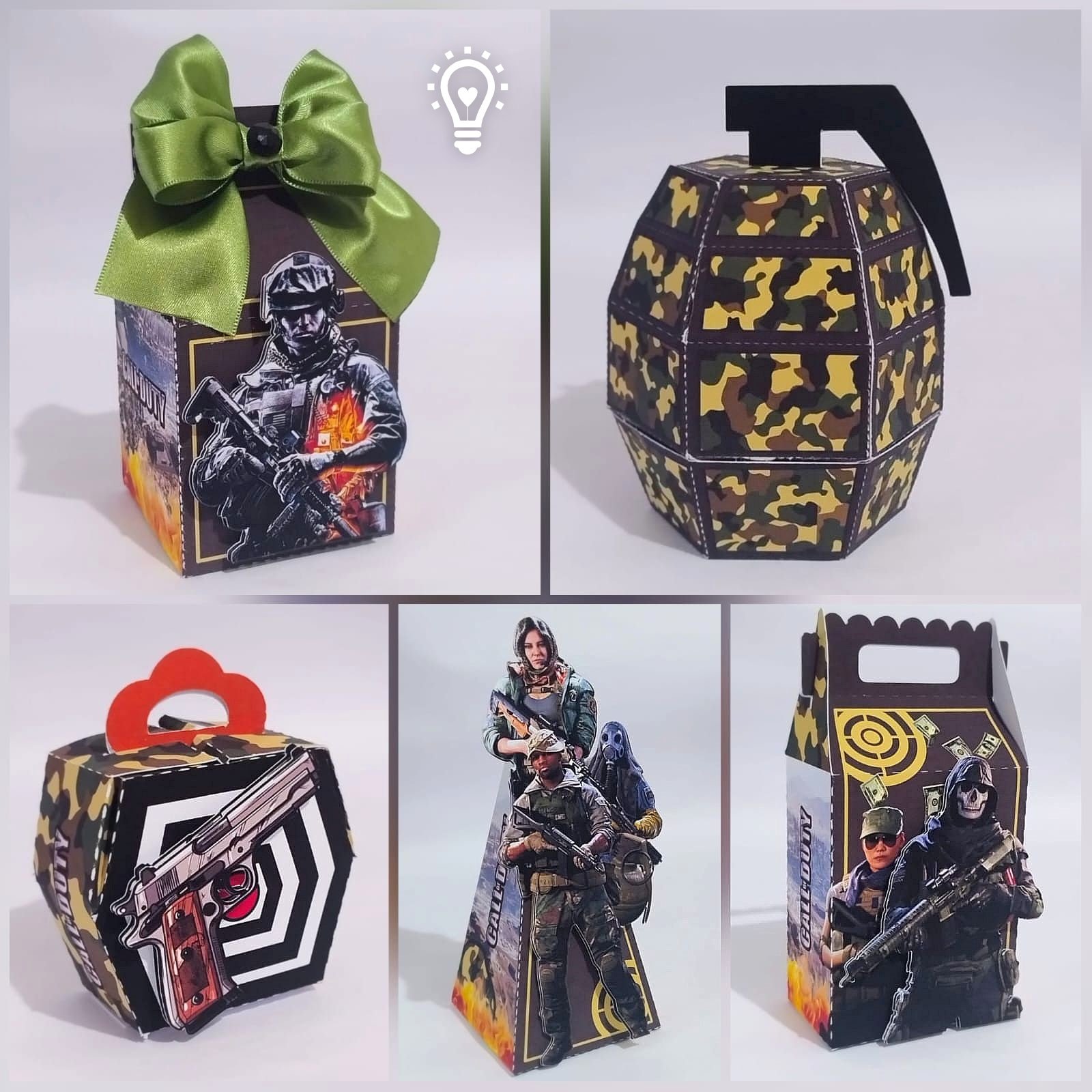 407 - CALL OF DUTY Arquivo De Corte Kit Festa Call Of Duty - Imagem 1