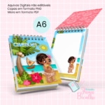 Arquivo Digital Bloquinho A6 Moana
