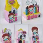 Arquivo De Corte Kit Festa Superhero Girl