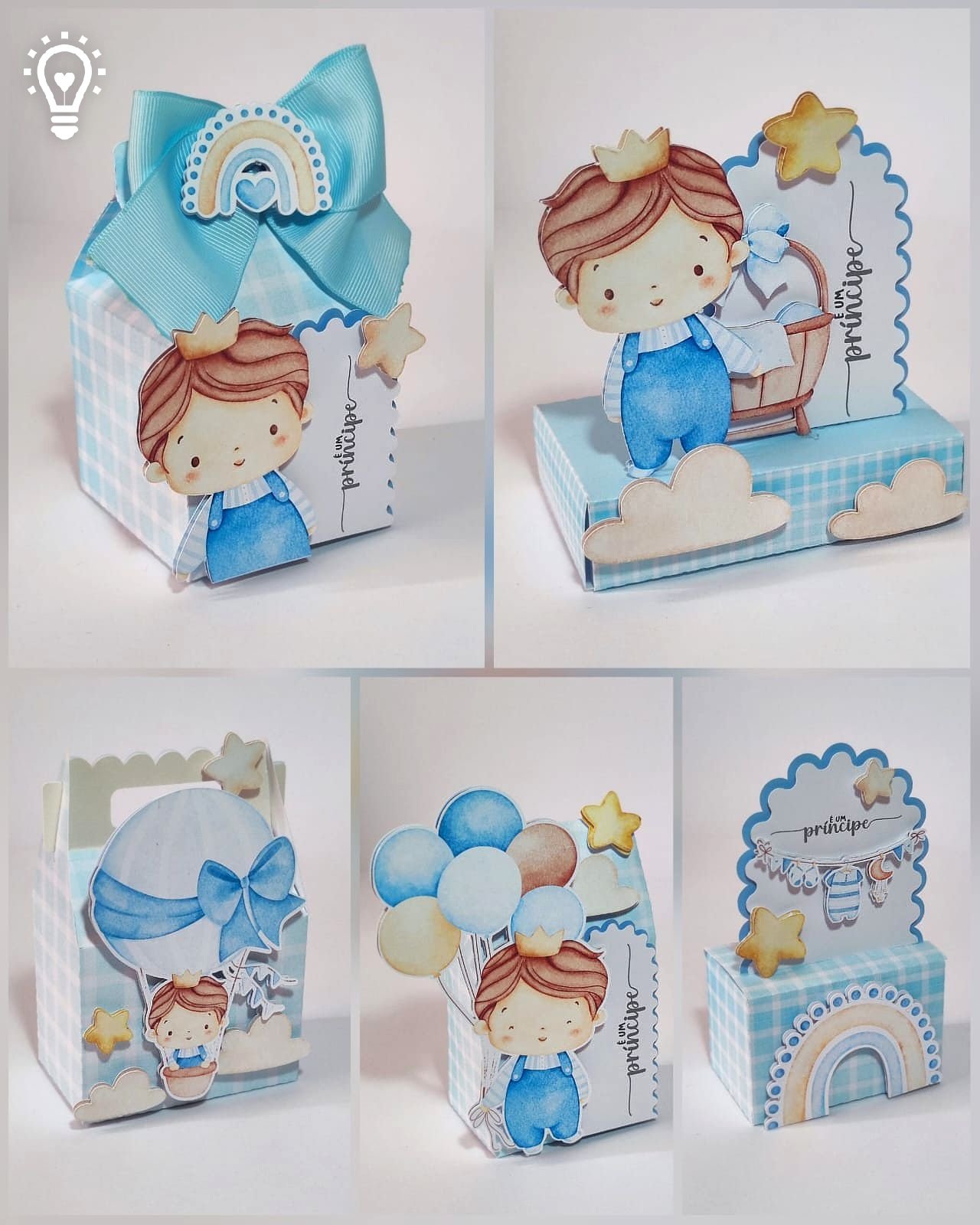 478 - CHÁ DE BEBÊ Arquivo De Corte Kit Festa Chá De Bebê - Imagem 1