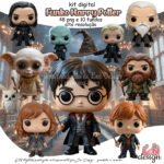 Kit Digital Funko Harry Potter