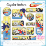 Arquivo Digital Volta às Aulas Super Hero Girls