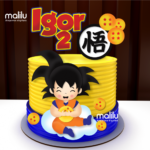 Arquivo de Corte Topo de Bolo Dragon Ball Z