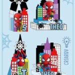 Arquivo De Corte Kit Festa Cenarismo - Homem Aranha
