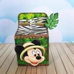 Arquivo de Corte Kit Festa MICKEY SAFARI