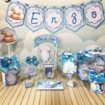 Arquivo de Corte Kit Festa CHÁ DE BEBÊ MENINO