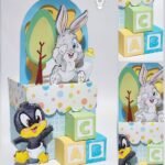 Arquivo De Corte Centro De Mesa Baby Looney Tunes