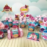 Arquivo de Corte Kit Festa BABY SHARK MENINA