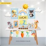 Arquivo De Corte Kit Festa Baby Looney Tunes