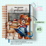 Arquivo Digital Caderno Pautado A5 Professor N1