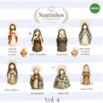 Kit Digital Coleção Santinhos em Papel de Carta Vol 4