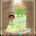 Topo de Bolo - A Princesa e o Sapo - Arquivo Digital