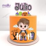 Arquivo de Corte Topo de Bolo Halloween 1