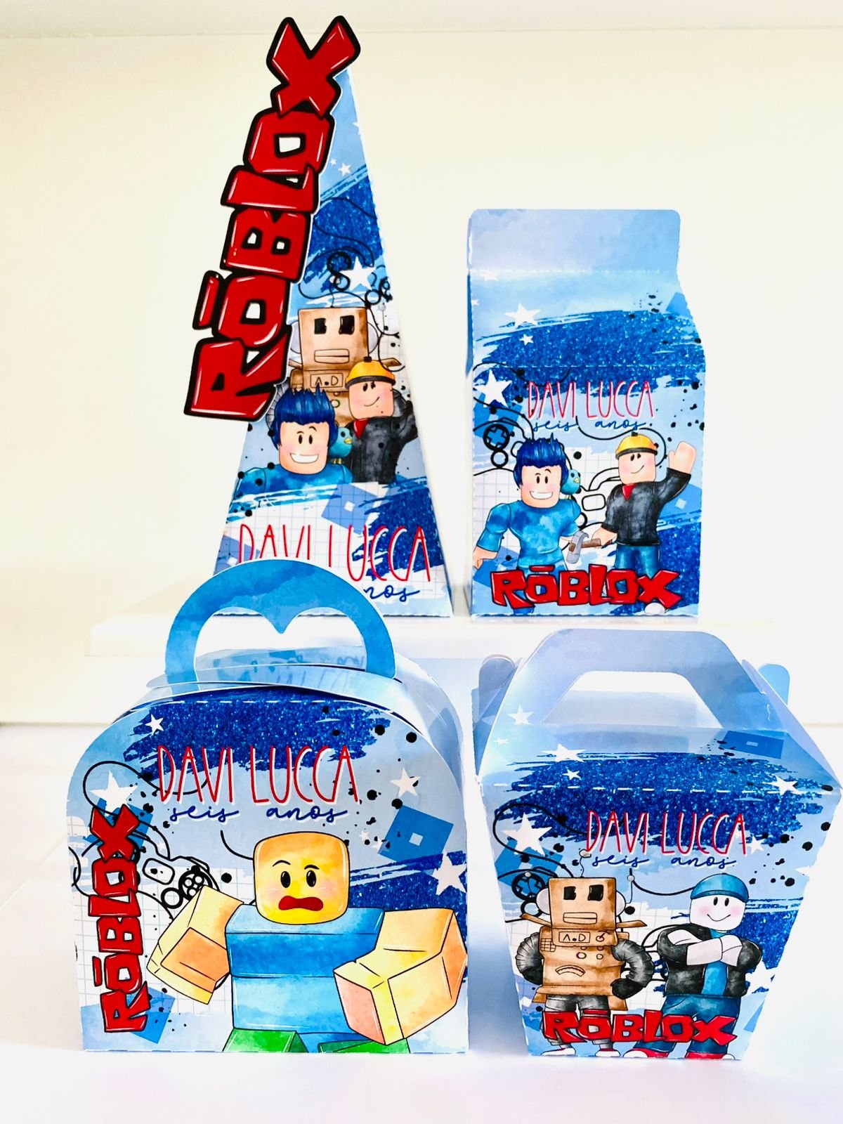 72 - ROBLOX Arquivo de Corte Kit Festa Roblox - Imagem 1