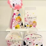 Arquivo de Corte Kit Festa Snoopy Menina
