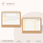 Calendário A5 2027 - Arquivo Digital