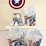 Arquivo de Corte Kit Festa Capitão América