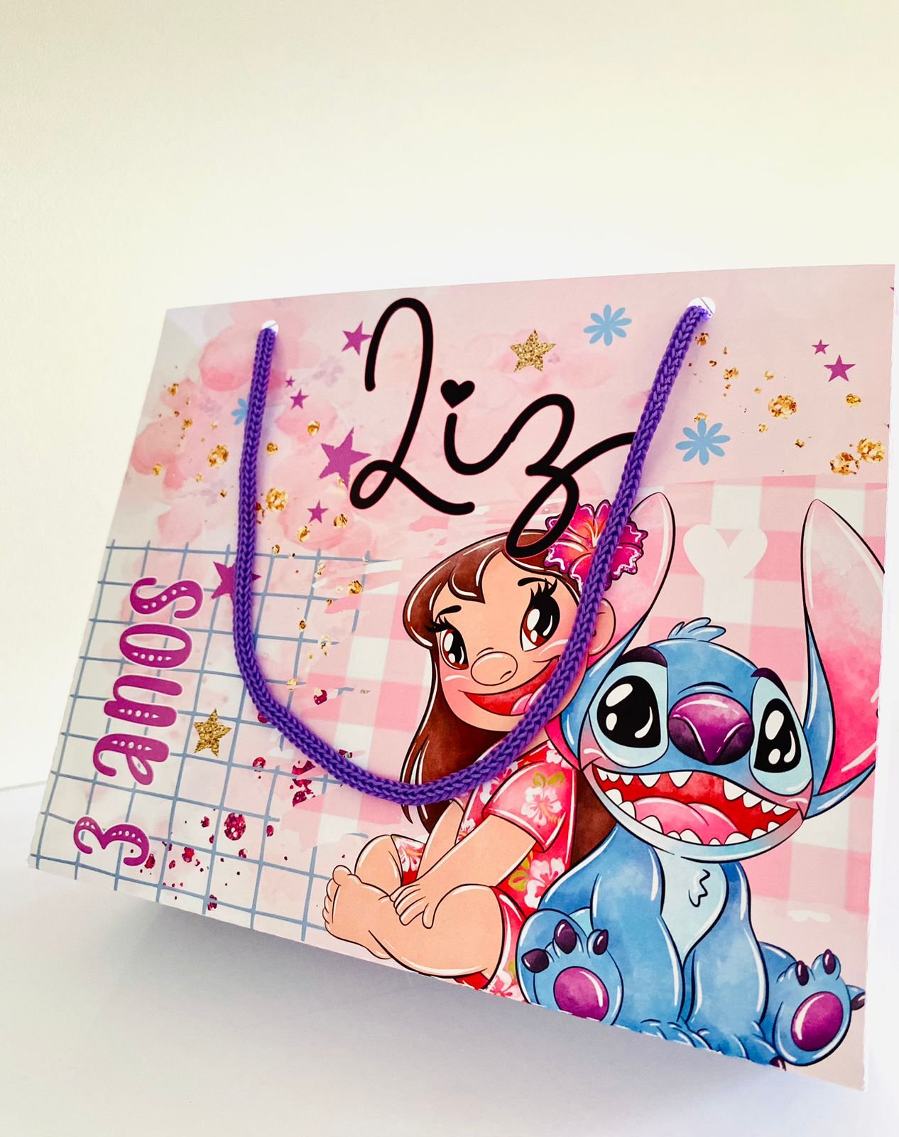 8 - LILO E STITCH Arquivo de Corte Sacolinha LILO E STITCH - Imagem 1