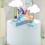 Arquivo de Corte Topo de Bolo Bluey