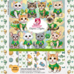 Kit Digital Copa do Mundo Felinos