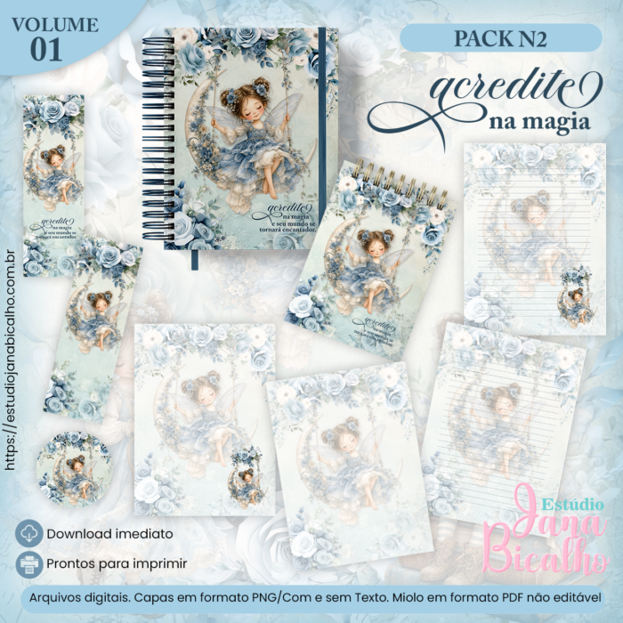 84 - Pack Acredite na Magia N2 Pack Acredite na Magia N2 - Arquivo Digital - Imagem 1