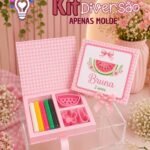 Arquivo de Corte Molde Kit Diversão Massinha