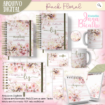 Arquivo Digital Pack Floral Menina
