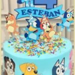 Arquivo de Corte Topo de Bolo Bluey