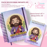 Arquivo Digital Pack Devocional Infantil A5+Bloquinho A6 N3