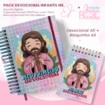 Arquivo Digital Pack Devocional Infantil A5+Bloquinho A6 N6