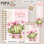Arquivo Digital Kit Cactos Fofos - Imagem 6