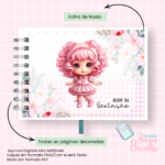 Arquivo Digital Álbum da Gestação Horizontal Boneca - Imagem 8