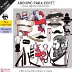Topo de Bolo - Barbearia - Arquivo Digital