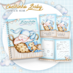 COLEÇÃO MATERNIDADE NEW REBORN COELHINHO BABY